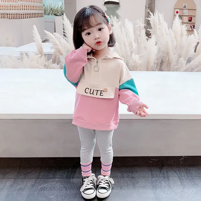 Korean Style Girl Sweater Set Two-Piece Spring Autumn - Image 5