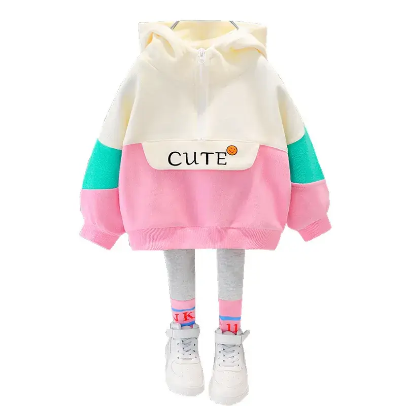 Korean Style Girl Sweater Set Two-Piece Spring Autumn - Image 8