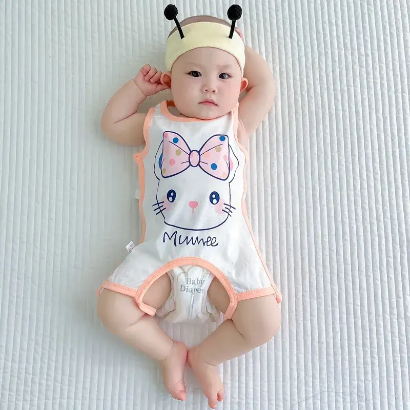 Baby Belly Protector with Cute Cat Design - Image 2