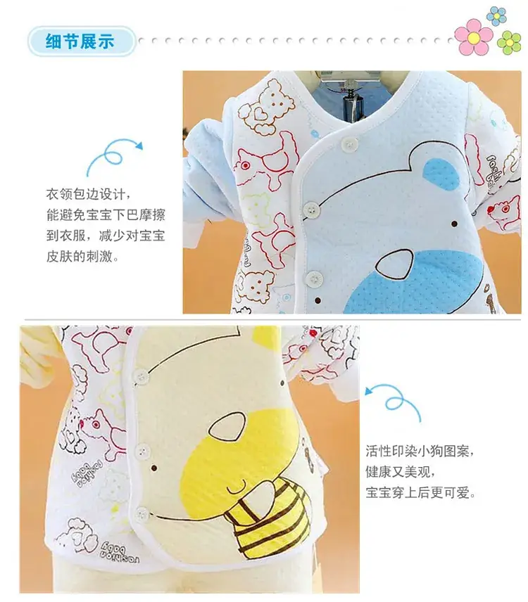 Baby Fleece Warm Set Newborn Cardigan Spring Autumn — feature 15