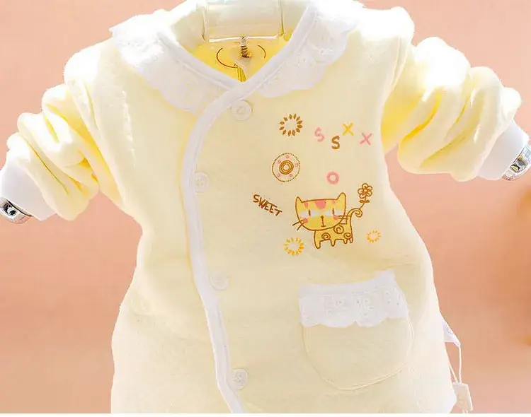 Baby Fleece Warm Set Newborn Cardigan Spring Autumn — feature 18