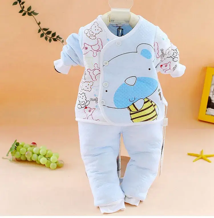 Baby Fleece Warm Set Newborn Cardigan Spring Autumn — feature 4