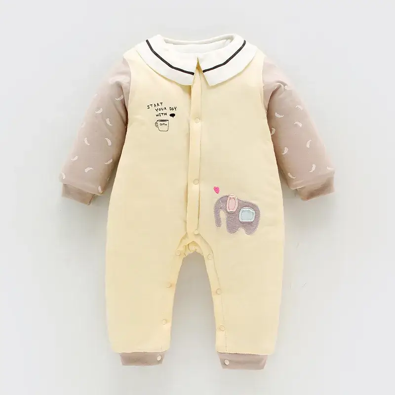 Big Red Baby Jumpsuit Cotton Newborn Crawling Clothes - Image 5