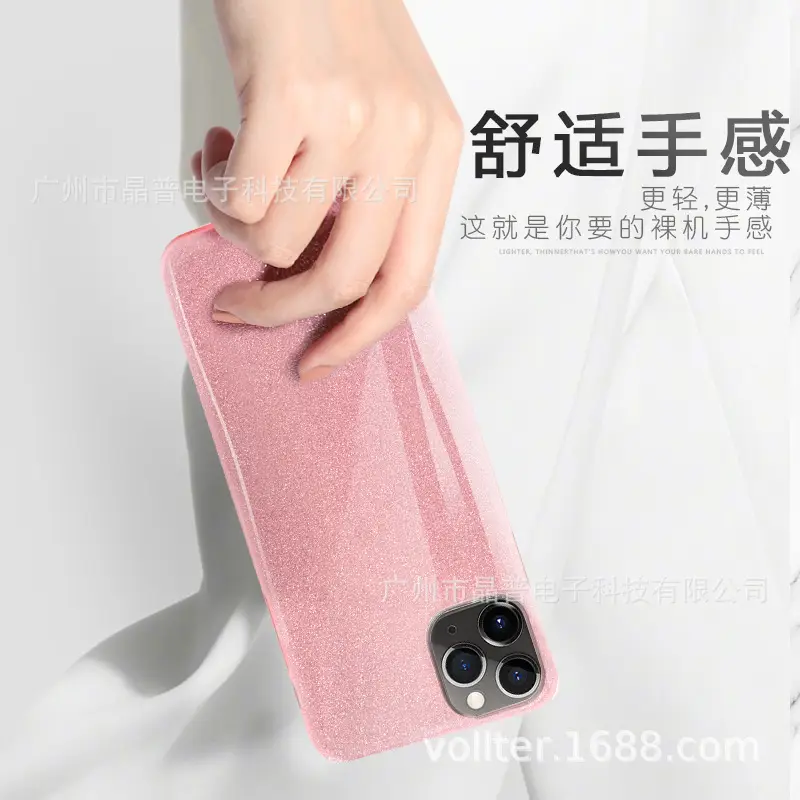 Red Glitter iPhone 11 Pro Protective Case - Image 10
