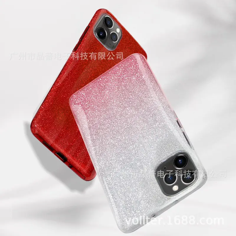 Red Glitter iPhone 11 Pro Protective Case - Image 11