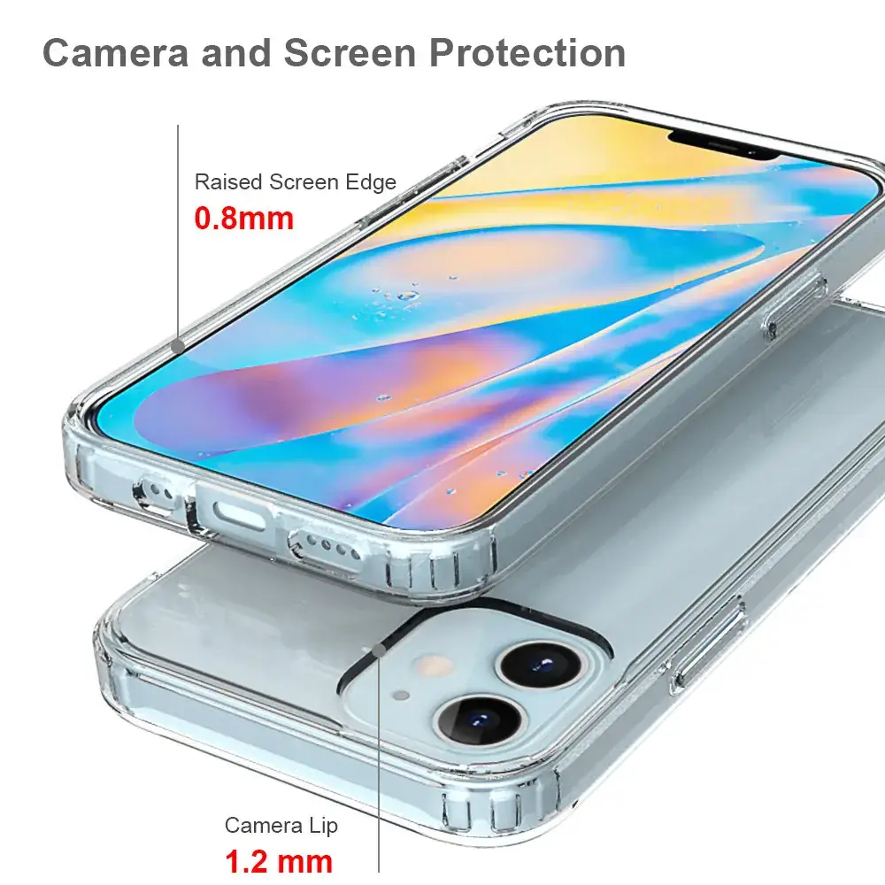 Transparent iPhone 17 Pro Max Anti-Drop Acrylic Case