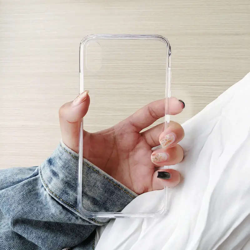 Transparent iPhone 17 Pro Max Anti-Drop Acrylic Case — feature 27