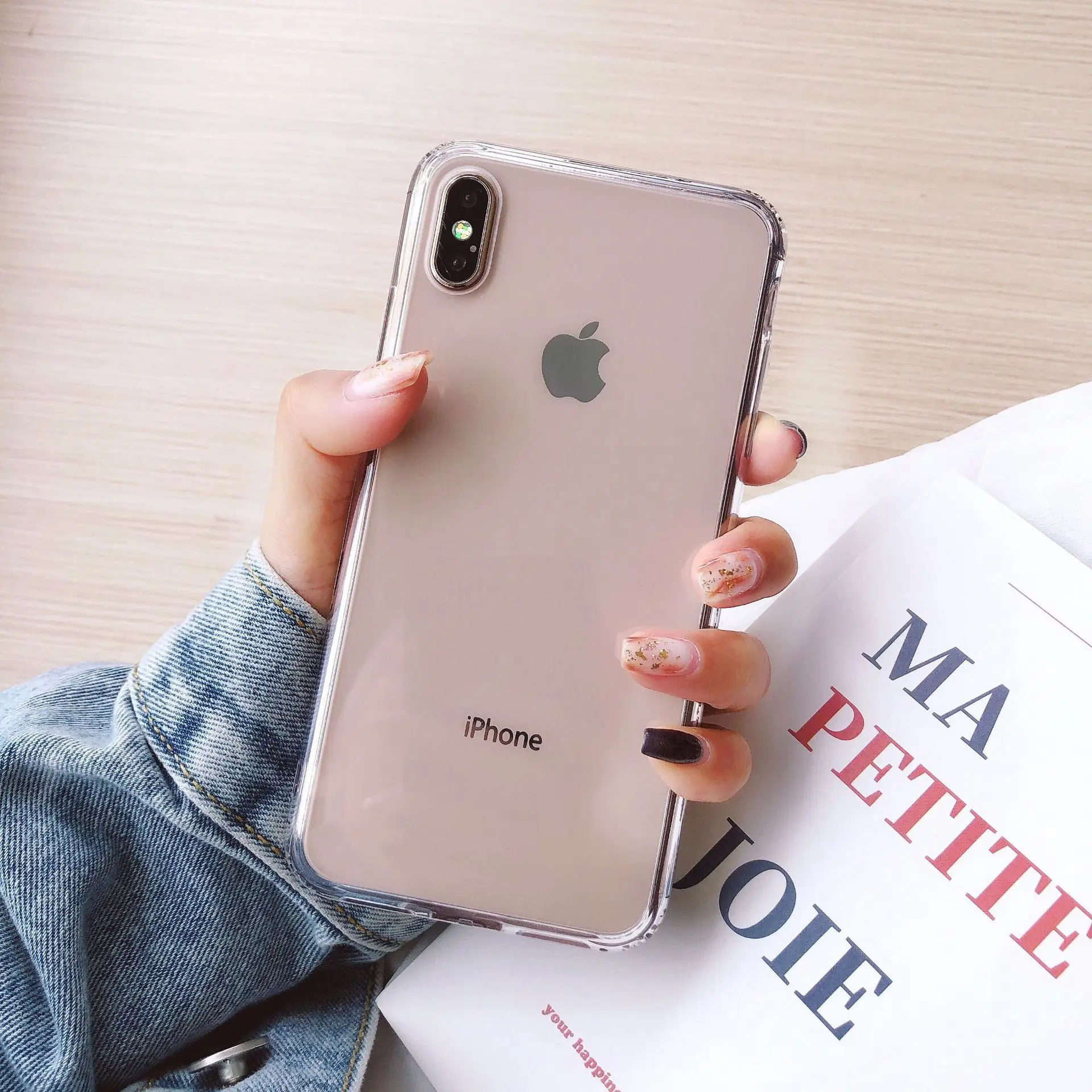 Transparent iPhone 17 Pro Max Anti-Drop Acrylic Case — feature 31