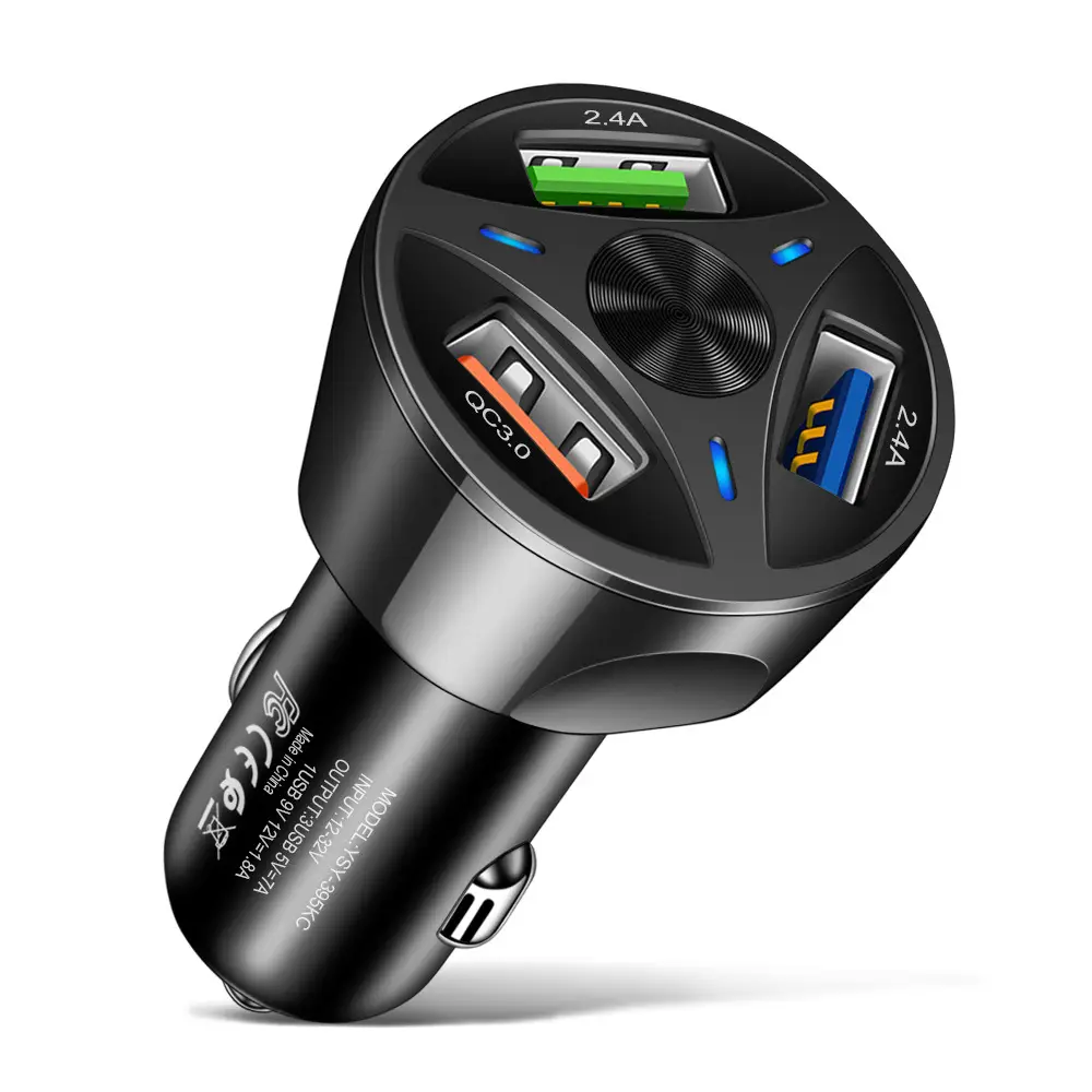3 USB Fast Car Charger QC3.0 Multi Port - Image 8
