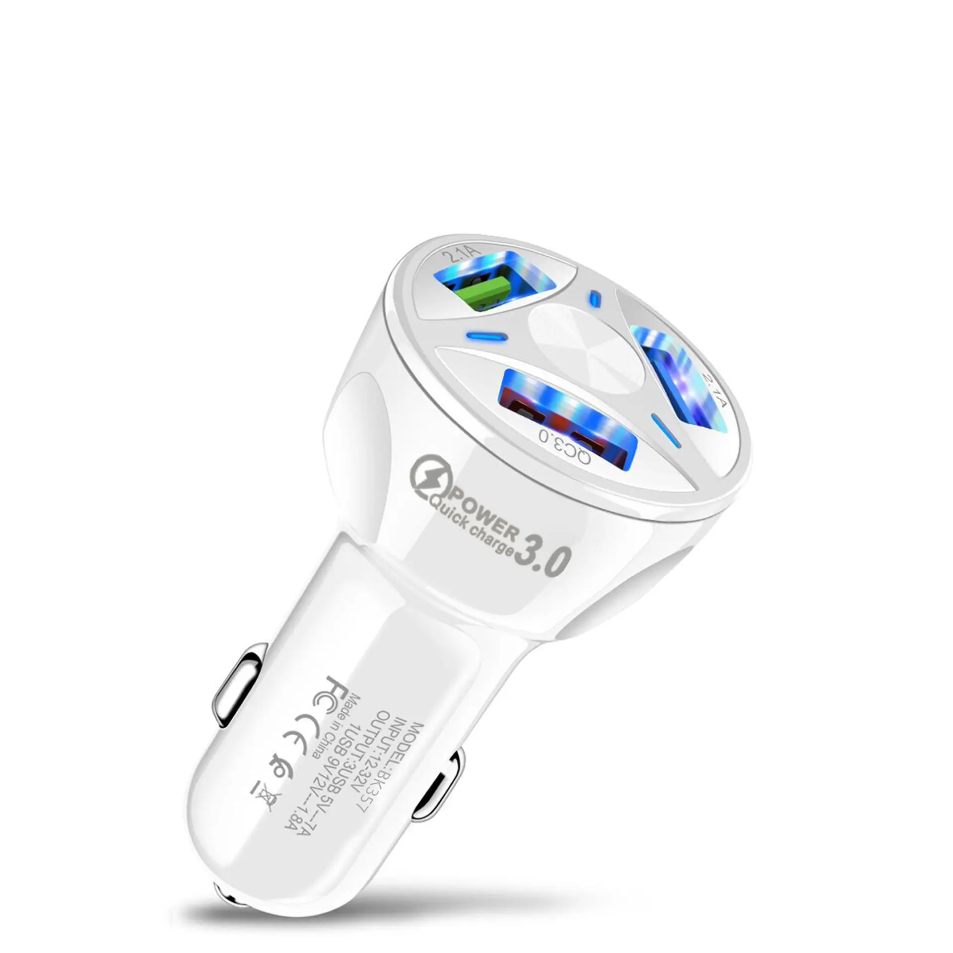 3 USB Fast Car Charger QC3.0 Multi Port - Image 2