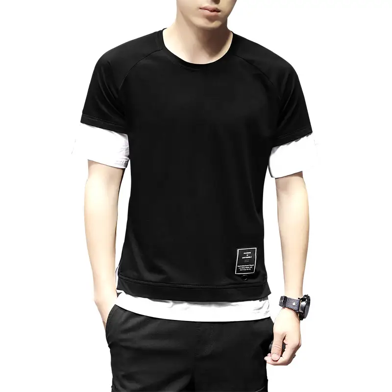 Men's White Short-Sleeve T-Shirt National Fashion - Image 10