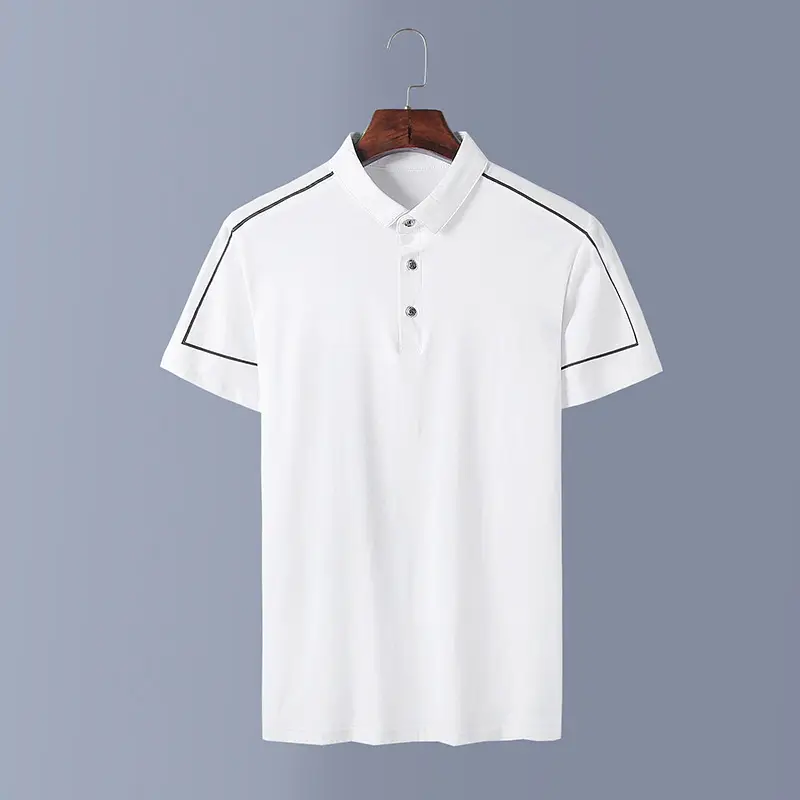 Men's White Short-Sleeve T-Shirt National Fashion - Image 3