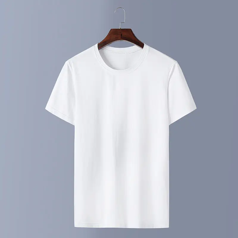 Men's White Short-Sleeve T-Shirt National Fashion - Image 6