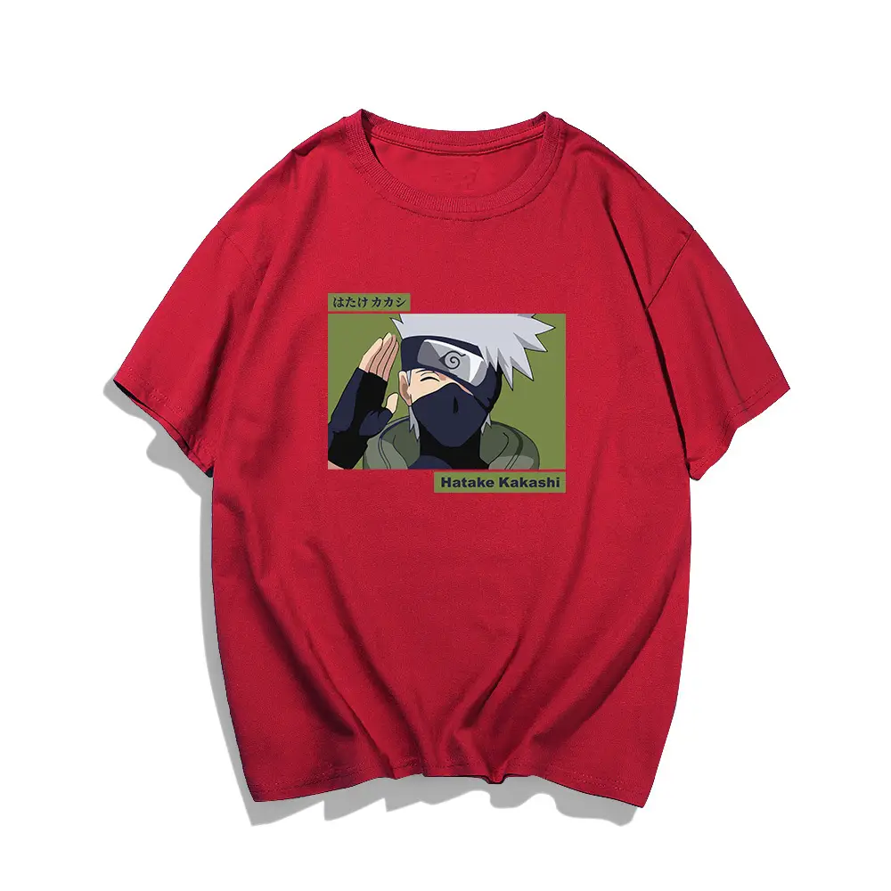 Naruto Graphic T-Shirt White Cotton Men Women Teenager - Image 13