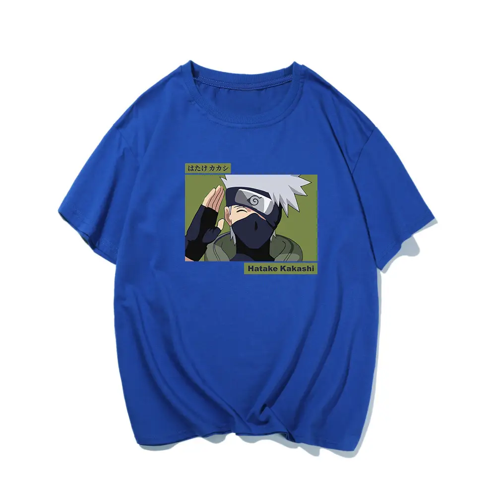 Naruto Graphic T-Shirt White Cotton Men Women Teenager - Image 15