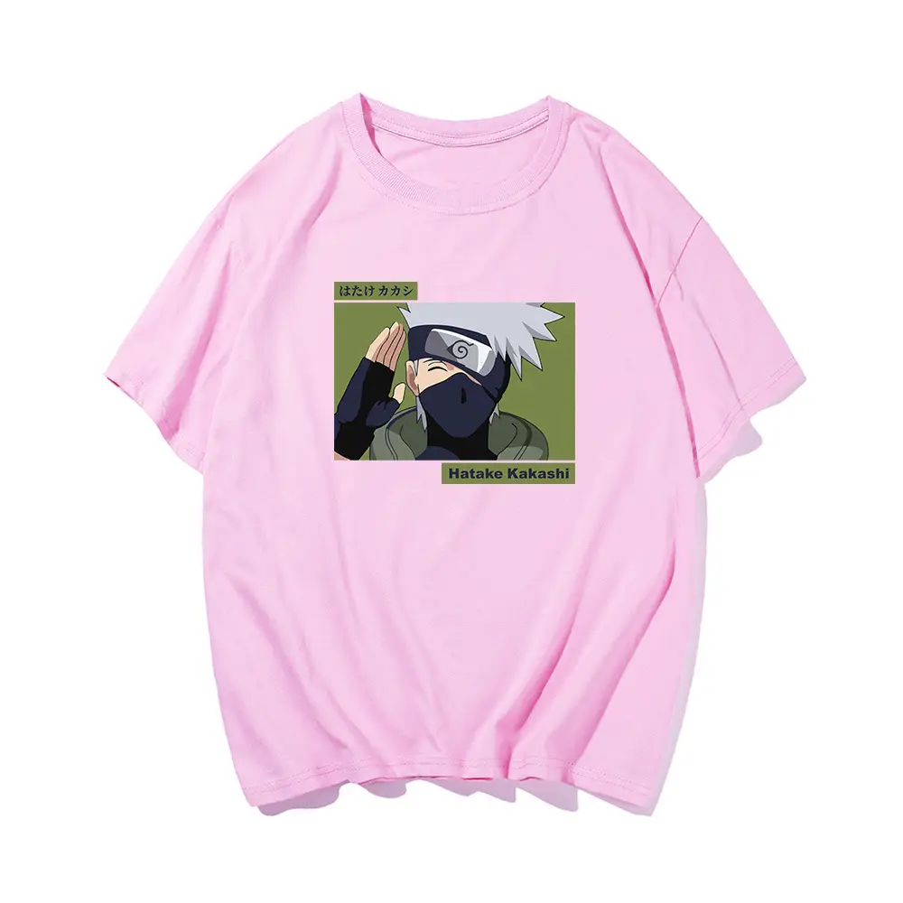 Naruto Graphic T-Shirt White Cotton Men Women Teenager - Image 10