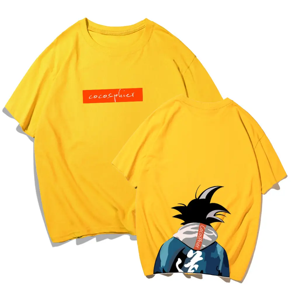 Dragon Ball Monkey King T-Shirt Green Anime Print - Image 2