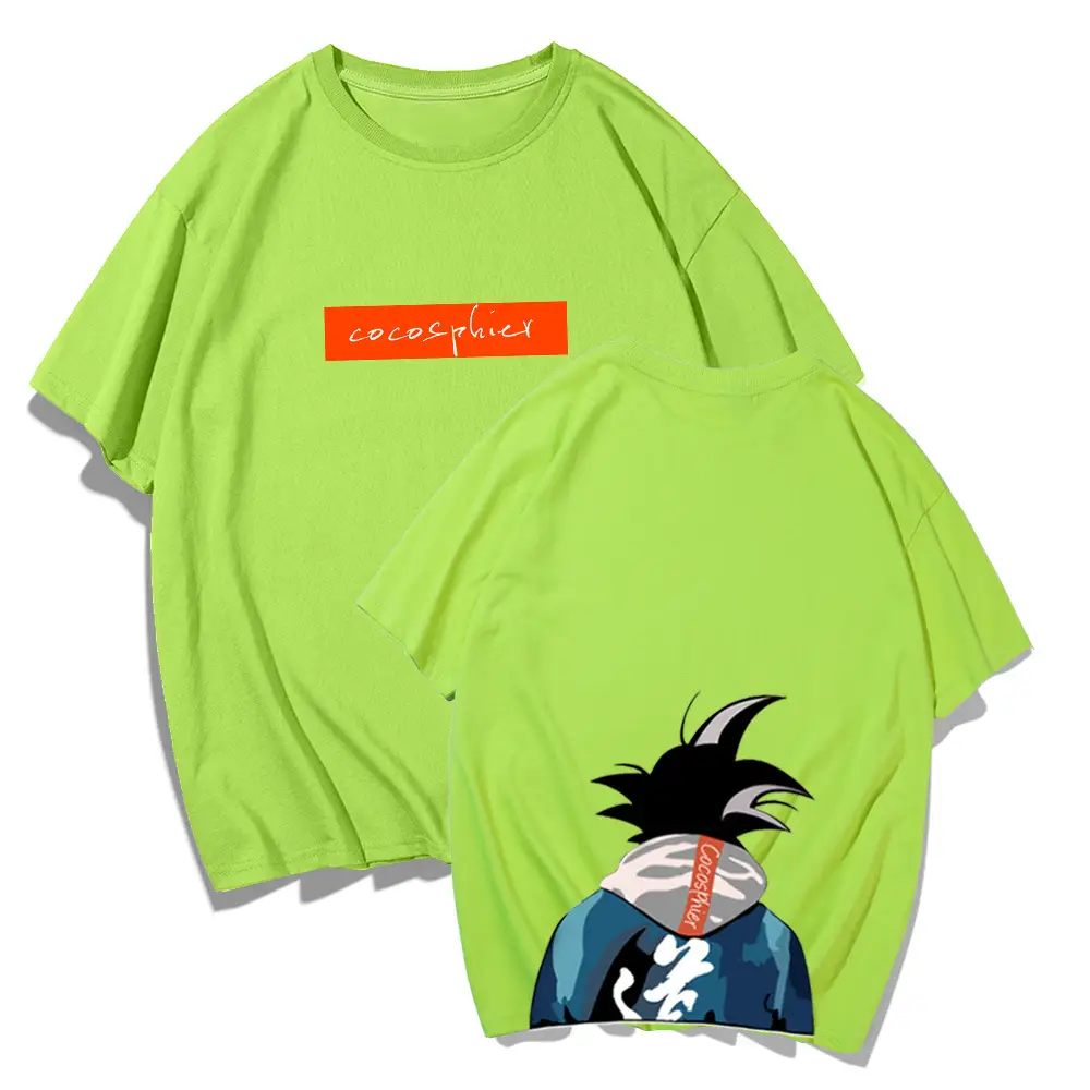 Dragon Ball Monkey King T-Shirt Green Anime Print - Image 5