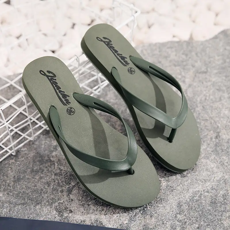 2024 Pink Korean Style Flip Flops for Women