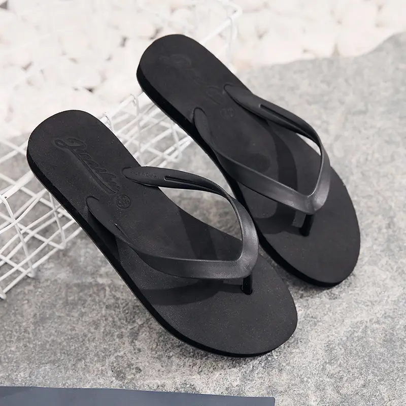 2024 Pink Korean Style Flip Flops for Women