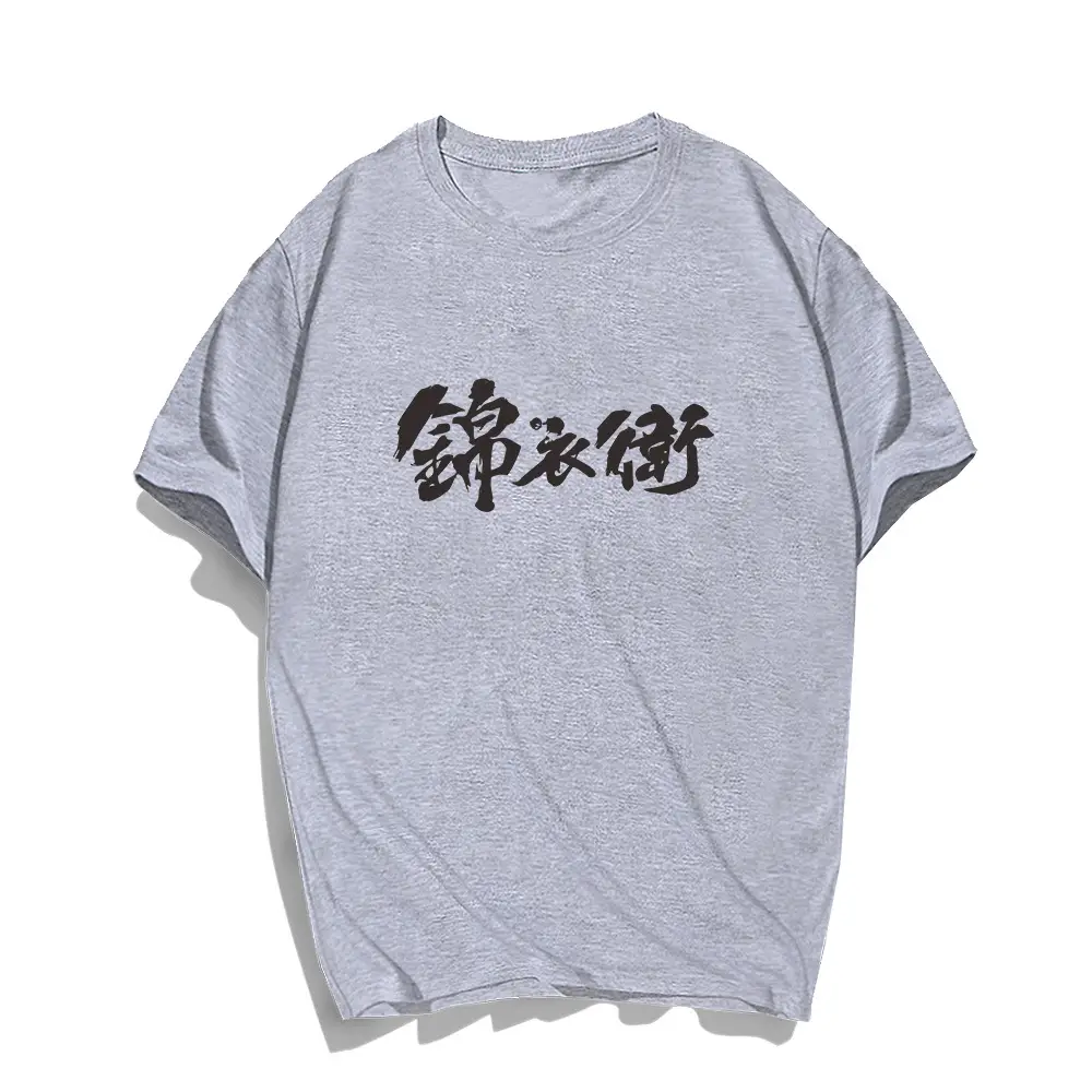 Men Printed Green T-Shirt Jinyiwei Pure Cotton Loose Large - Image 4