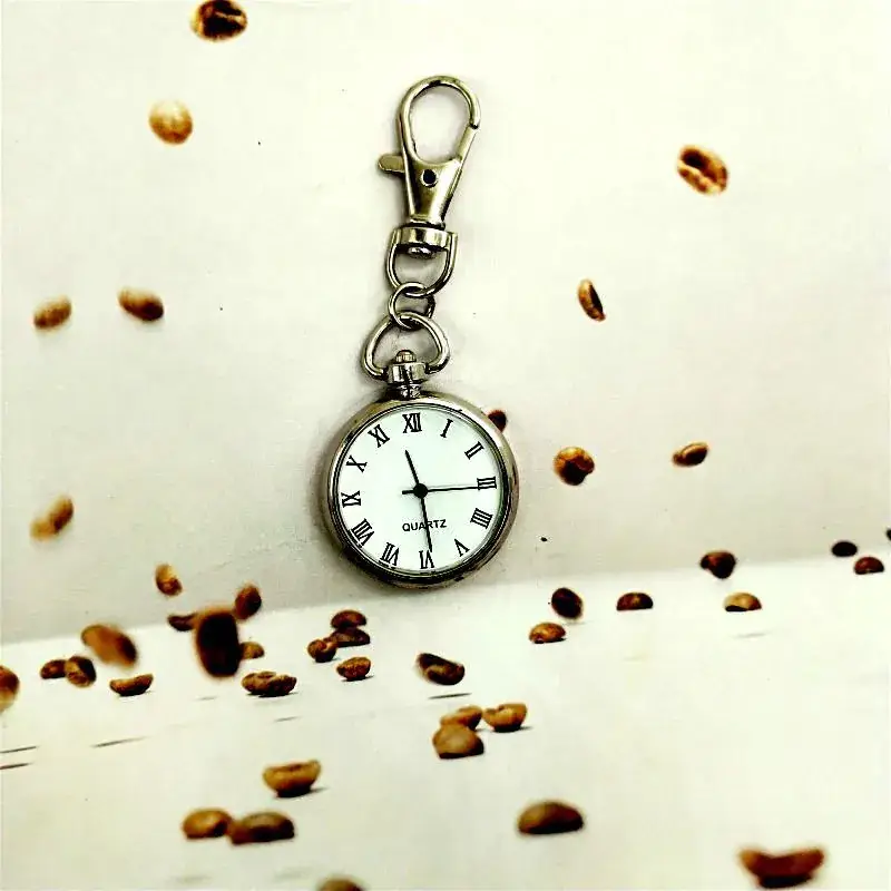Hanging Chain Pocket Watch Roman Design Single Buckle Watch — feature 11
