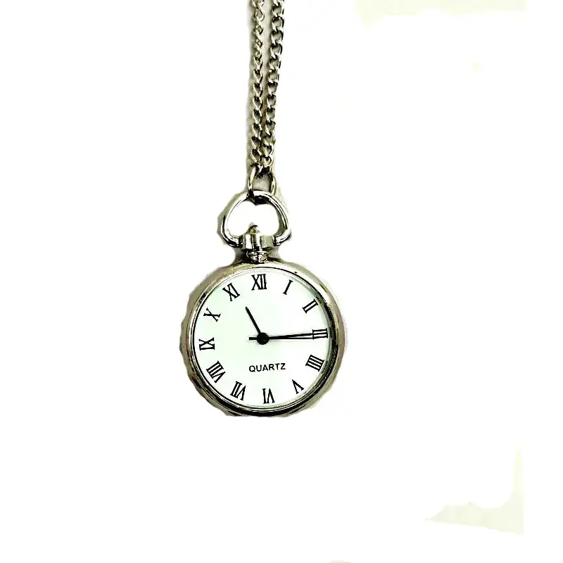 Hanging Chain Pocket Watch Roman Design Single Buckle Watch — feature 6