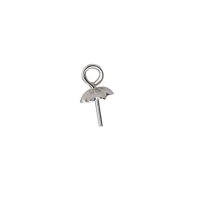 18K Gold Floral Pin Caps Universal Joker 1701