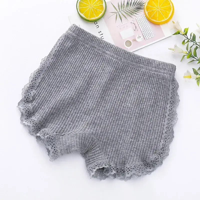 Girls' Anti-Scratch Cotton Shorts Multi Color - Image 4