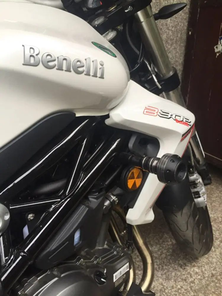 Anti-Fall Rods for Motorcycles Red Blue Black Orange — feature 1