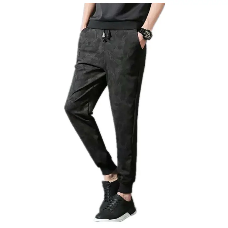 Men's Harlan Leg-Tied Sweatpants Grey Loose Fit - Image 6