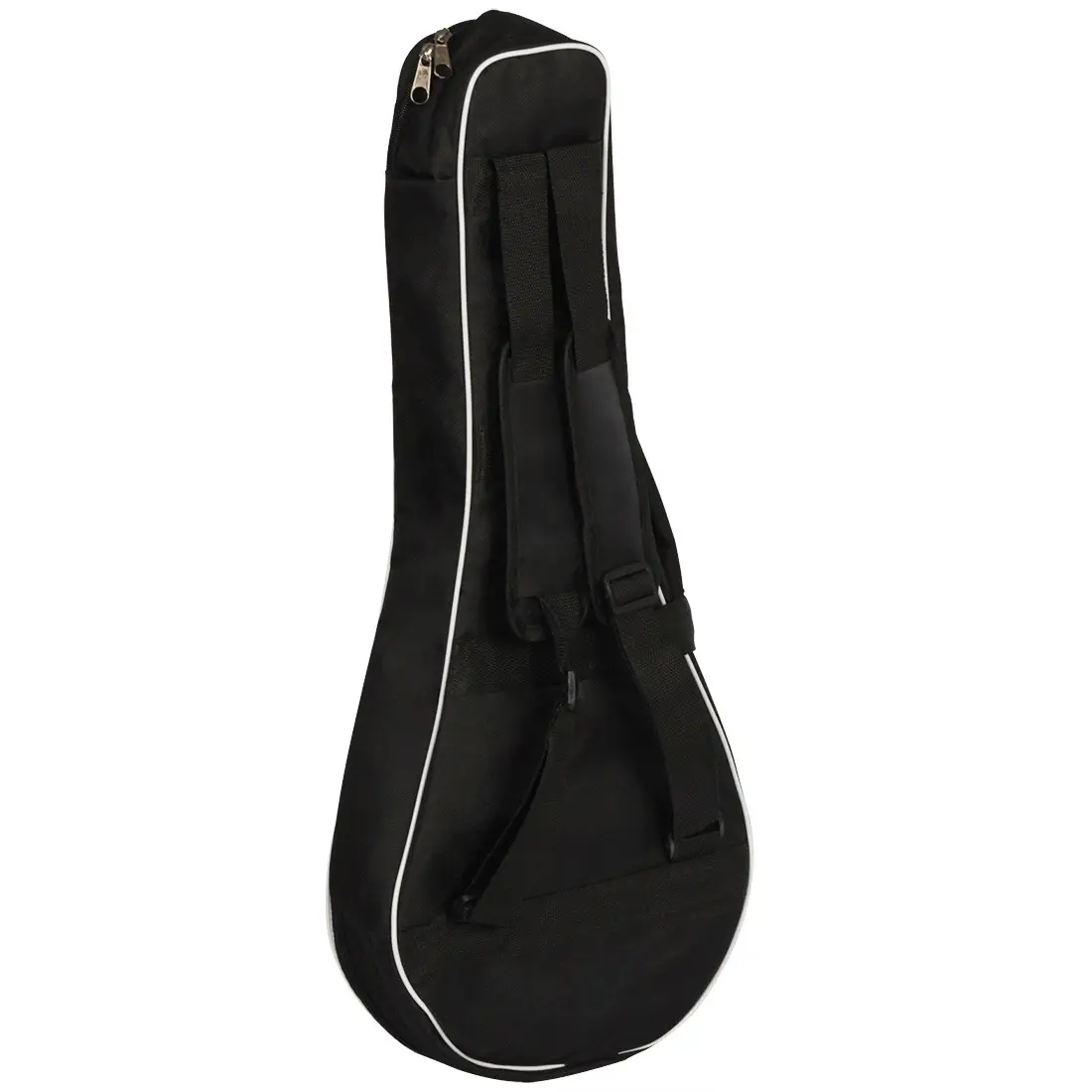 Black Oxford Mandolin Bag with White Trim - Image 5