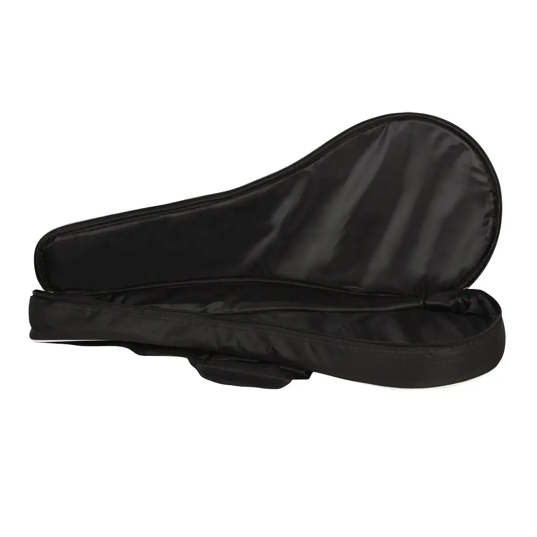 Black Oxford Mandolin Bag with White Trim — feature 12