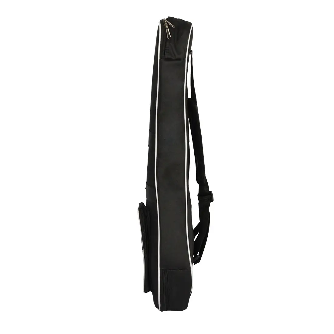 Black Oxford Mandolin Bag with White Trim — feature 5