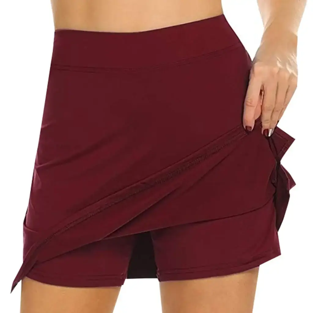 Women Navy High Waist Slim Fit Shorts - Image 13