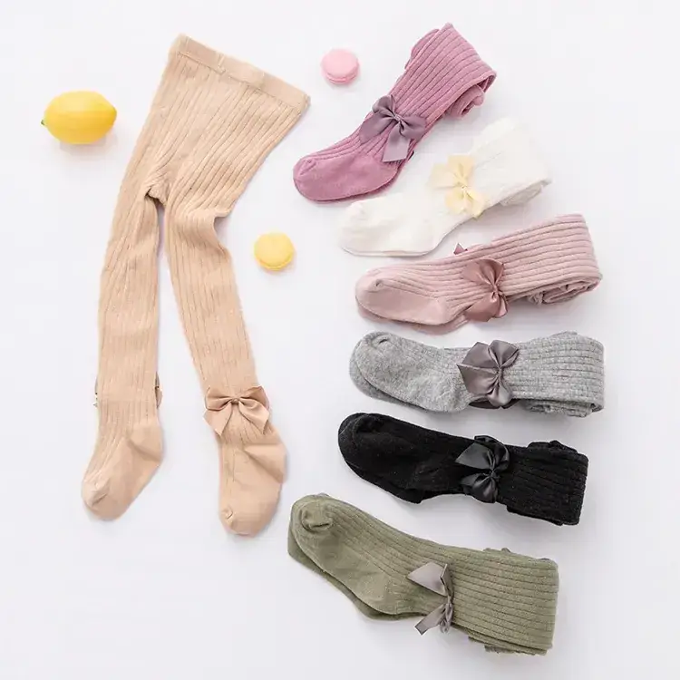 Korean Style Baby Pantyhose Socks for Girls 0-12 Months - Image 10