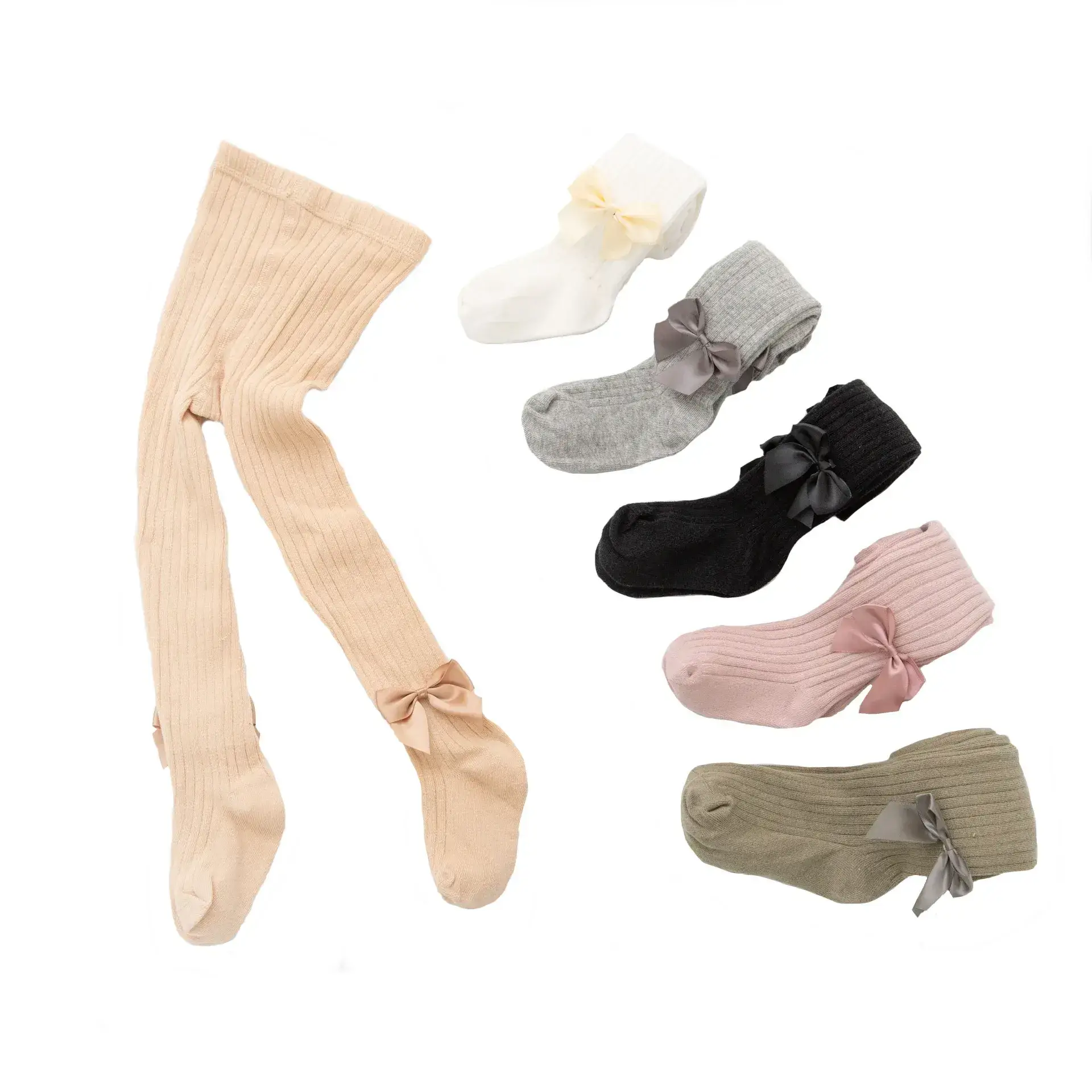 Korean Style Baby Pantyhose Socks for Girls 0-12 Months - Image 13