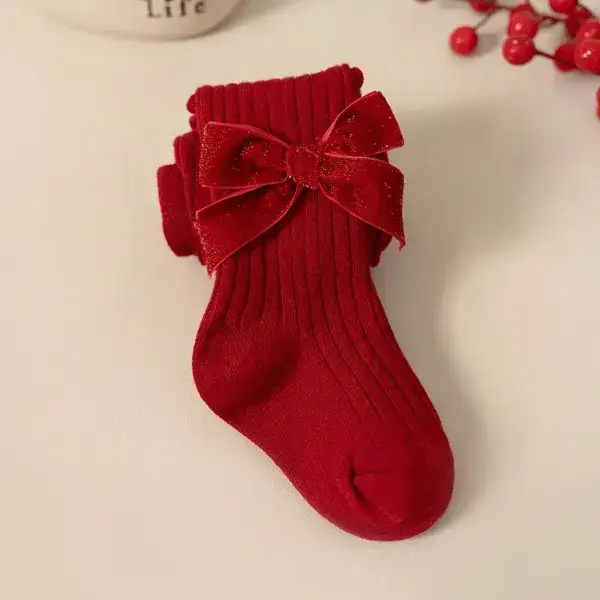 Korean Style Baby Pantyhose Socks for Girls 0-12 Months - Image 8