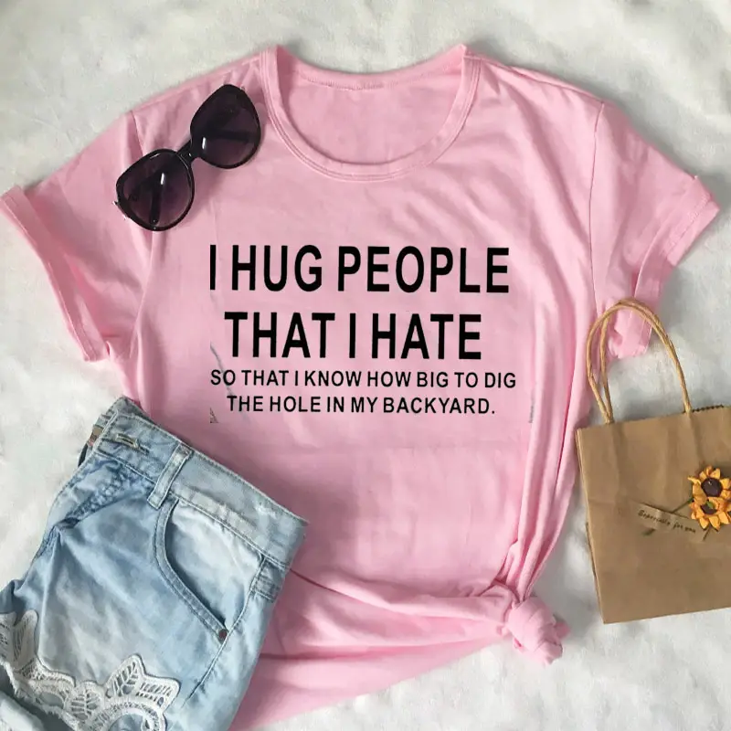 Women's White Graphic T-Shirt with Sunglasses & Denim - Image 4