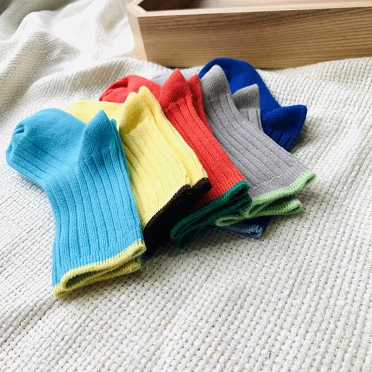 Kids Socks Rainbow Color Sweat Absorbent Odor Resistant - Image 8