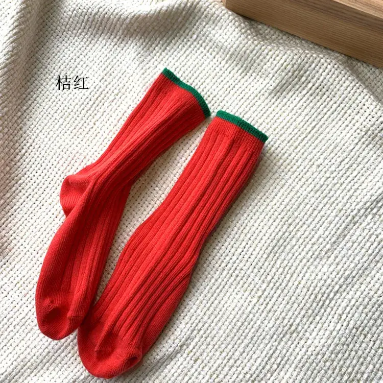 Kids Socks Rainbow Color Sweat Absorbent Odor Resistant - Image 3