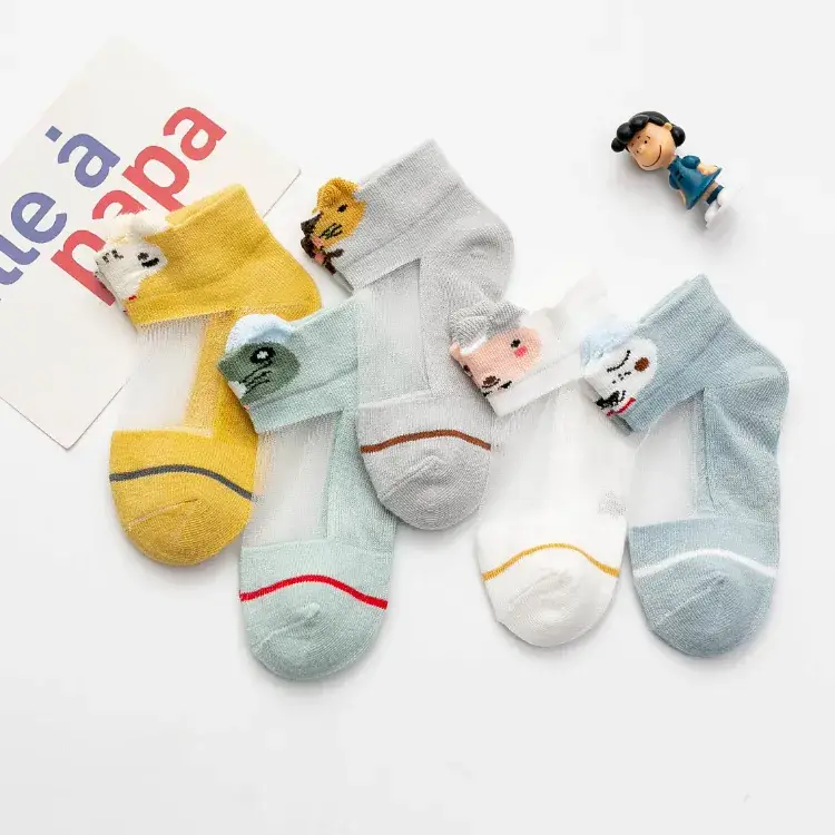 Spring & Summer Kids Socks 0-6 Years Old - Image 2