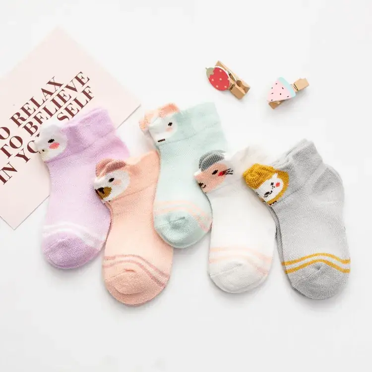 Spring & Summer Kids Socks 0-6 Years Old - Image 3
