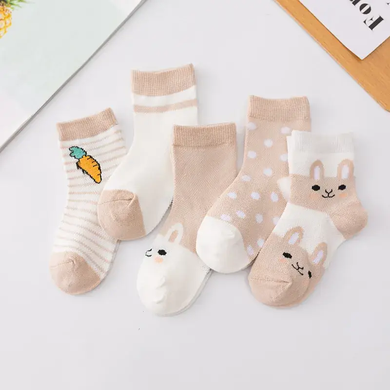 Spring & Summer Kids Socks 0-6 Years Old - Image 5