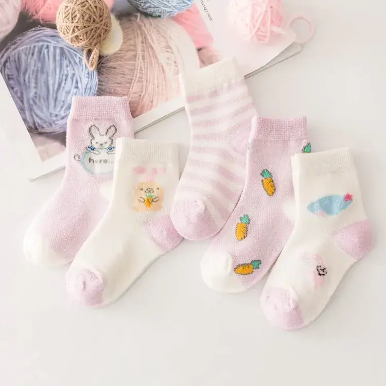 Spring & Summer Kids Socks 0-6 Years Old - Image 6