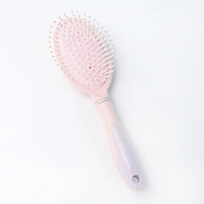 Pink Anti-Static Hair Curling Comb with Big Tooth - Image 5