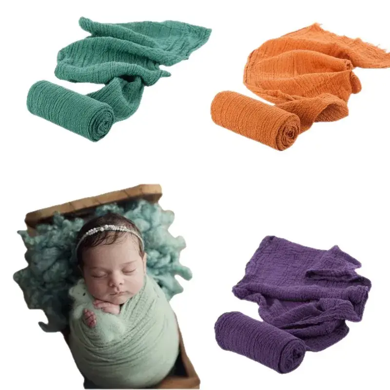 Pink Cotton Baby Photo Wrapping Towel