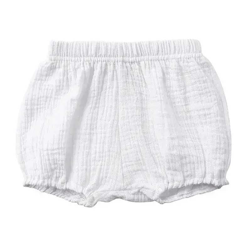 2025 Summer Kids Shorts Orange Elastic Waist - Image 5