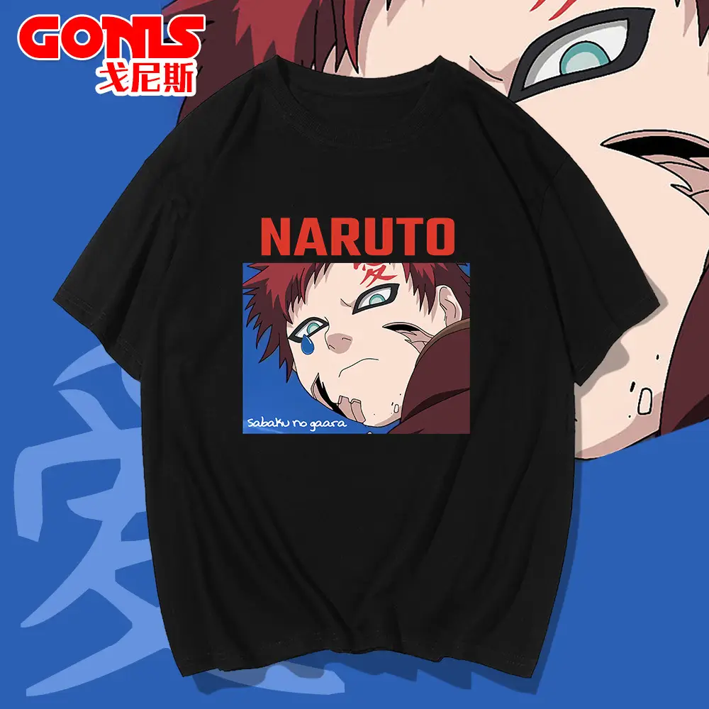 Naruto Printed Cotton T-Shirt for Men Women Summer - Image 6