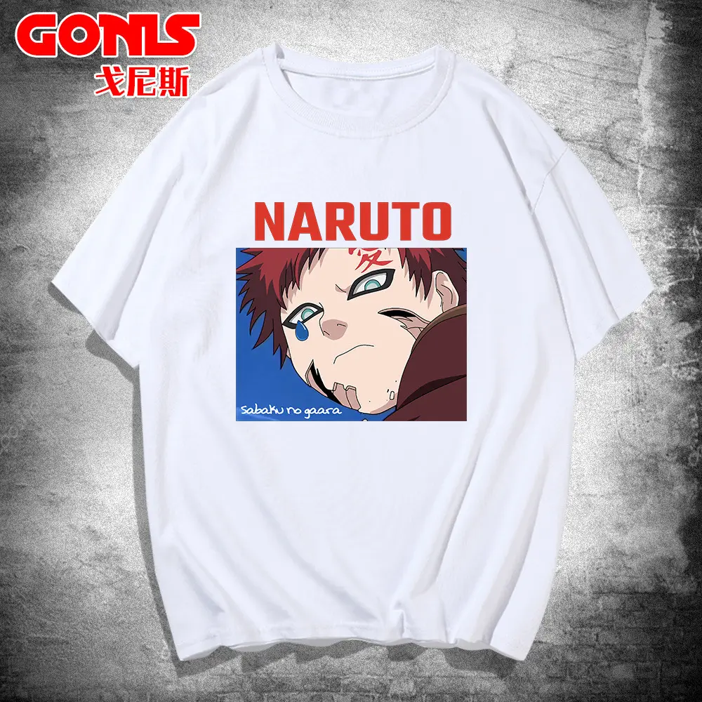 Naruto Printed Cotton T-Shirt for Men Women Summer - Image 2